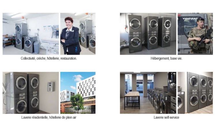 Lave linge professionnelle tout terrain - 10 / 11 kg - LG Giant_1