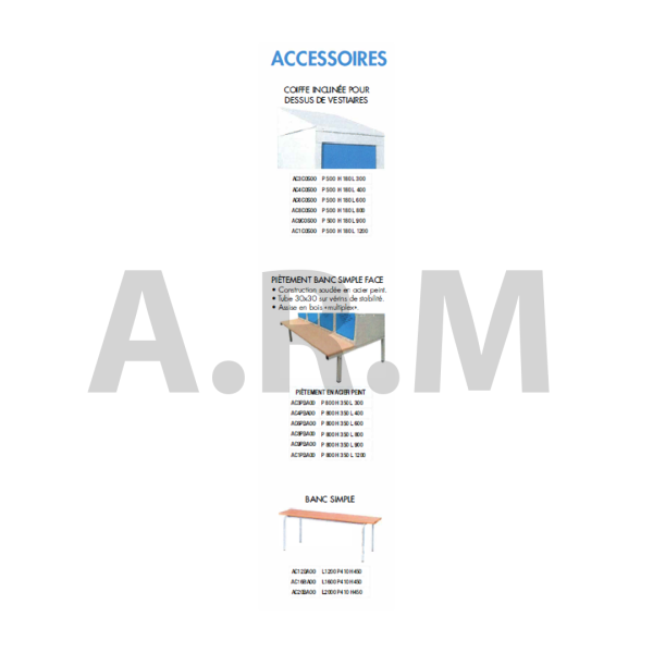 Vestiaires Monoblocs série « E »_1