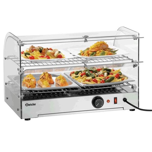 Vitrine chaude professionnelle 5200 2ER - 2 niveaux - 45 L | Bartscher_1