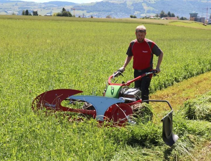 Andaineur compact Rapid - 2,03 à 2,06 m - Récolte efficace et respectueuse des sols_1