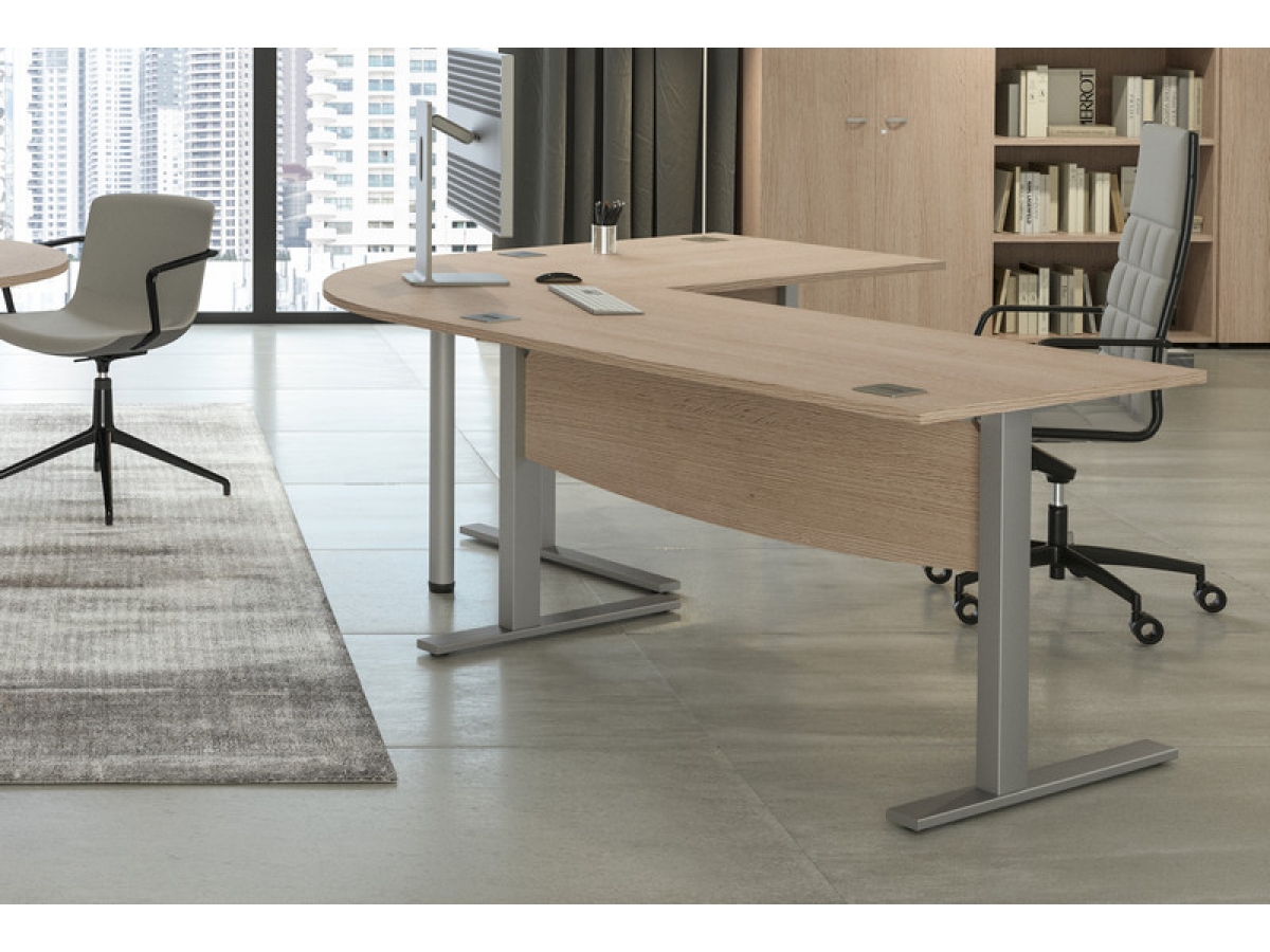 Bureau de direction et administratif FLIXY - Livraison rapide - Made in Italie - Personnalisable_1