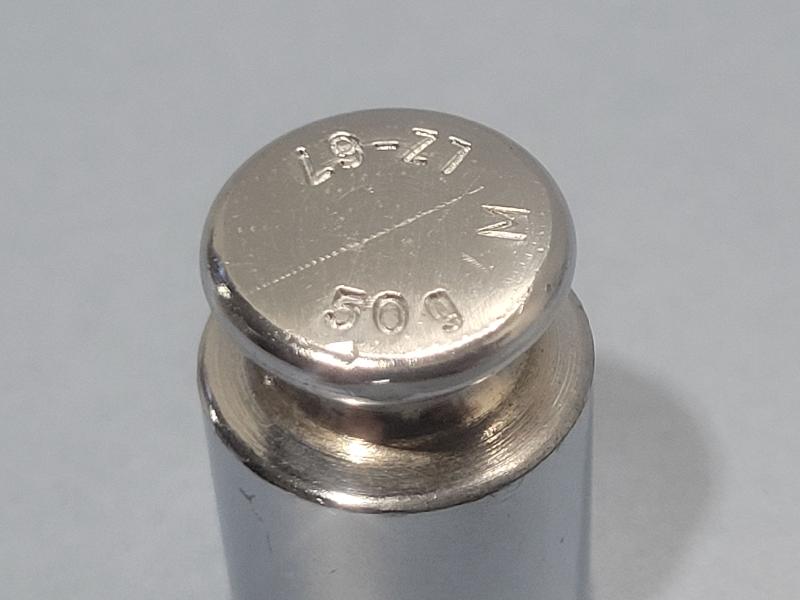 Poids d'étalonnage ZWIEBEL 50g classe M1 INOX_1