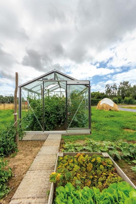 R204h - Serres à parois droites en aluminium avec verre sécurit 4 mm et embase autoportante_1