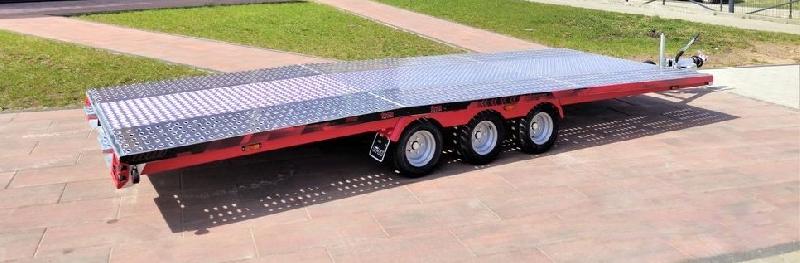 Remorque porte voiture-plateau - 5,00 X 2,10 M, 3500 KG - TA-NO SCORPIO 35.50_1