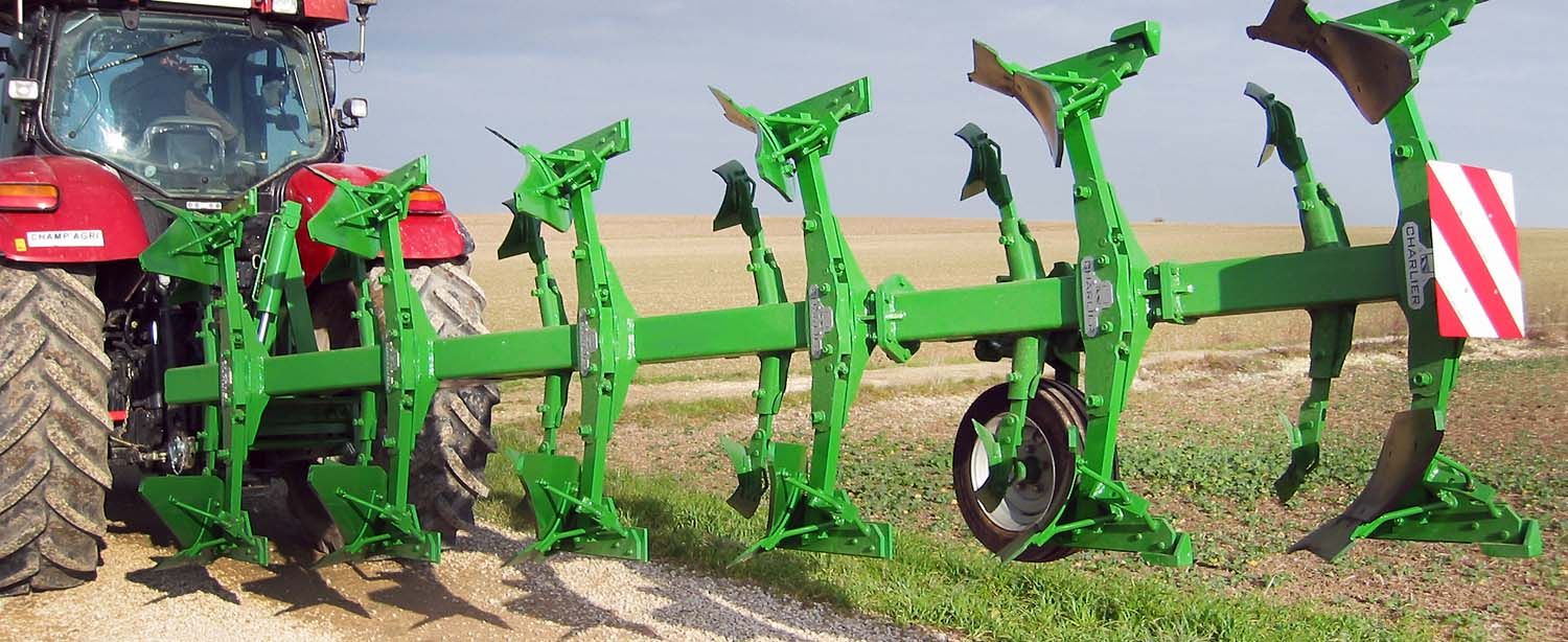 Sl - charrue agricole - charlier - 4 à 6 corps | CHARLIER ET FILS | Hellopro