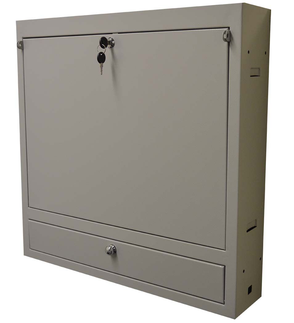 Armoire de stockage sécurisée - Arabox pour PC portable - Fixation murale - 19'' max - Garantie 5 ans_1