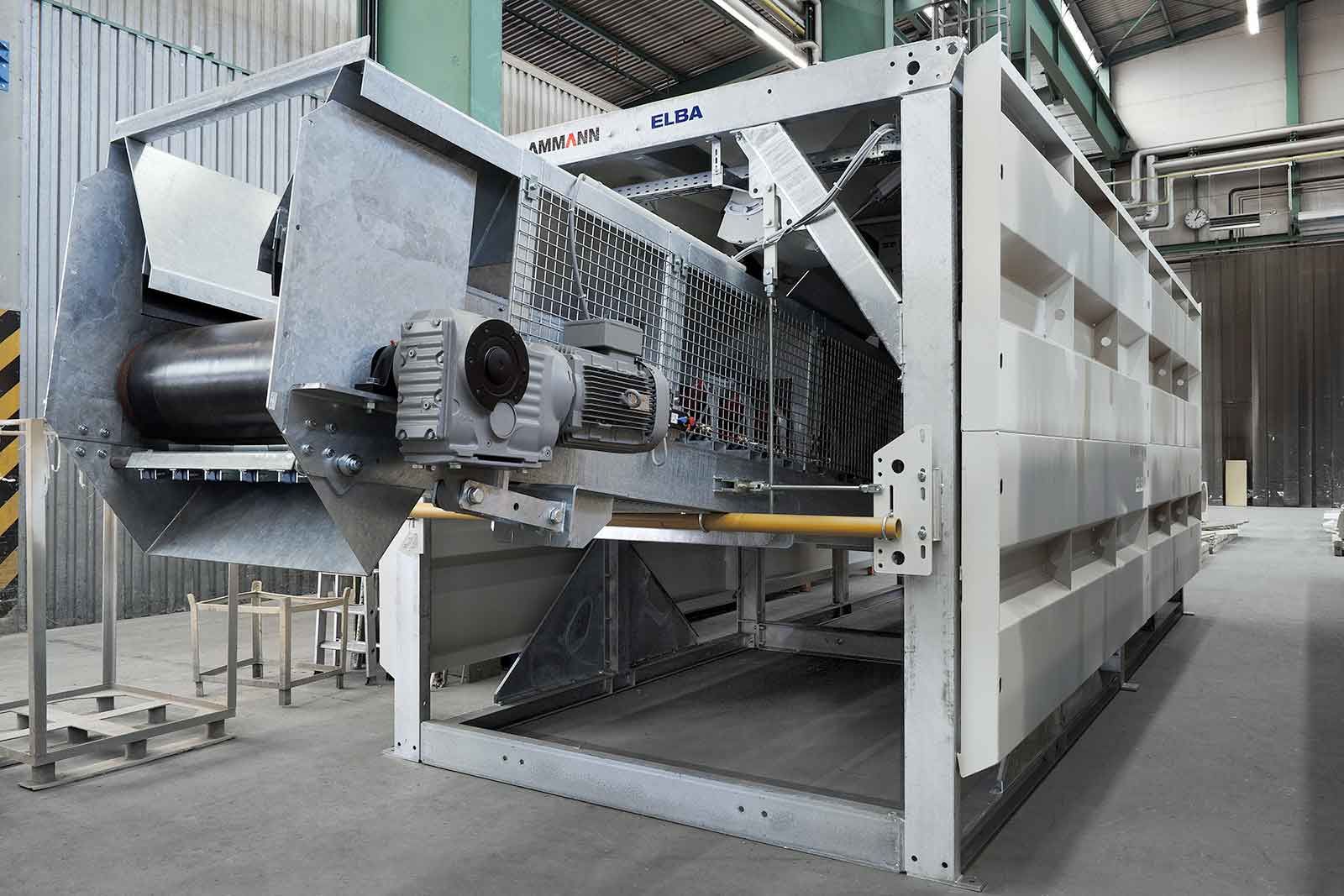 CEL 35 linéaire - Trémie de stockage Ammann - 70 à 210 m³, jusqu'à 6 compartiments_1