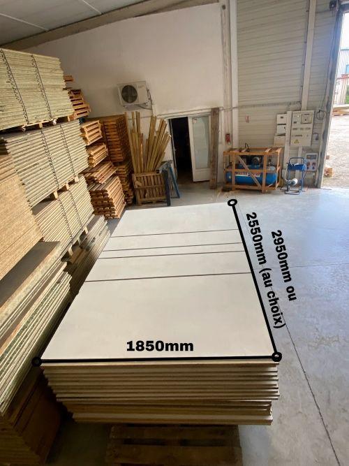 Panneau de bois mélaminé - Blanc_1