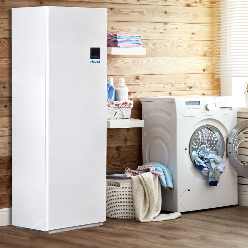 Pompe à chaleur Air / Eau Multisplit WELLEA Unité Intérieure 240L pour UE 12 à 16 kW - Airwell - 7SP130003_1