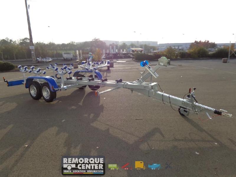 Porte bateau - remorque cassante - SW2025 - PTAC : 2500Kg - 2 essieux - Sun Way - SW845CO12_1