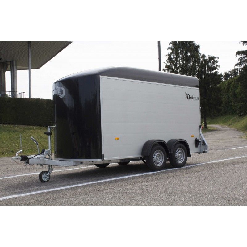 Remorque fourgon Debon 2600 kg avec suspension Pullman 2