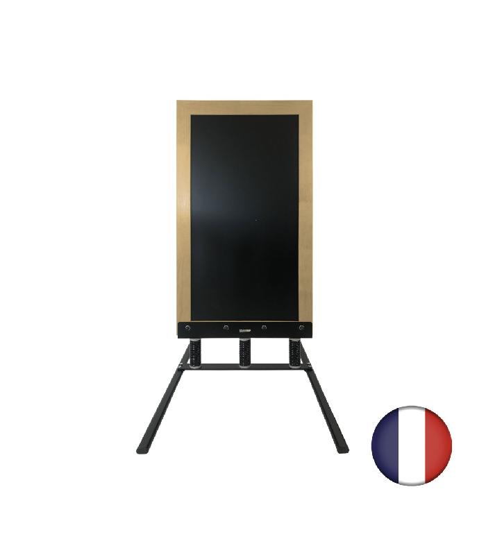 Panneau trottoir sur 3 ressorts - Dimensions 128 x 65 cm avec cadre bois - Référence : PFN333BRUT_1