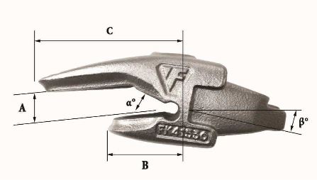 Dents de godet fastkey fk4 1530_1