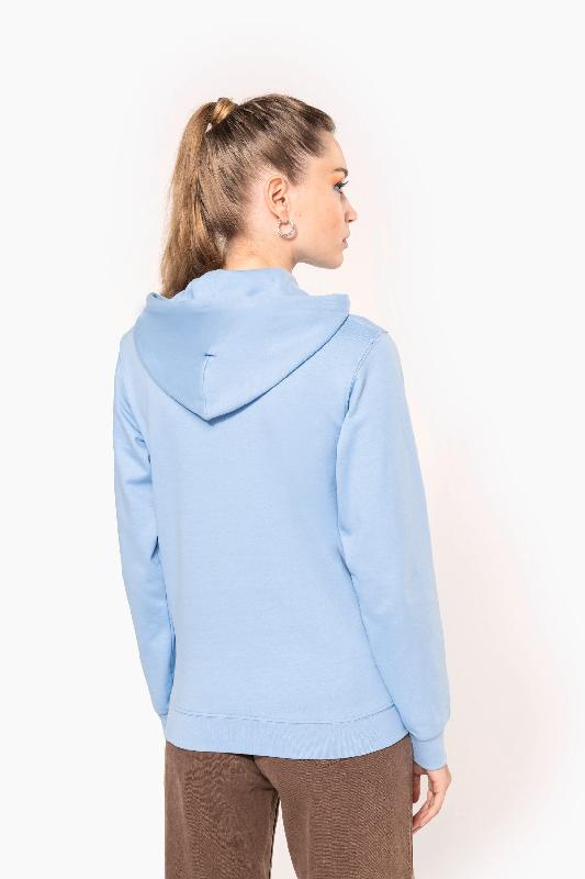 Sweat-shirt à capuche femme - Kariban - Réf : K473 - 80% coton, 20% polyester - Look sportswear et casual_1