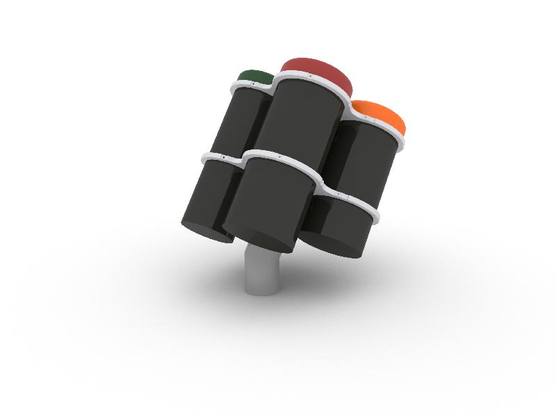 Panneau d'éveil Five Congas réf-8069397 - Hags - Structure pour aire de jeux - 5 à 12 ans_1