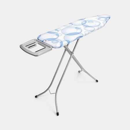 Table à repasser taille B -124 x 38 cm, pour fer vapeur - Bubbles avec housse PerfectFlow à trois couches_1