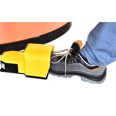 Filmeuse palette manuelle Girola1500 - Banderoleuse robuste 220V monophasé - Diamètre plateau 1500 mm_1