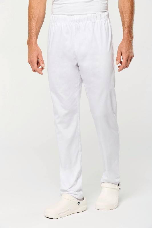 Pantalon d'infirmière unisexe 100% coton - Réf: WK704 - Lavable industriellement ISO 15797_1