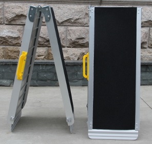 Rampe Ergo Easy pliable 183 cm - aluminium renforcé - largeur 72 cm - charge 300 kg_1