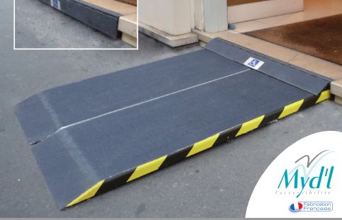 Système de rampe encastrable pour marches de 6 à 14 cm