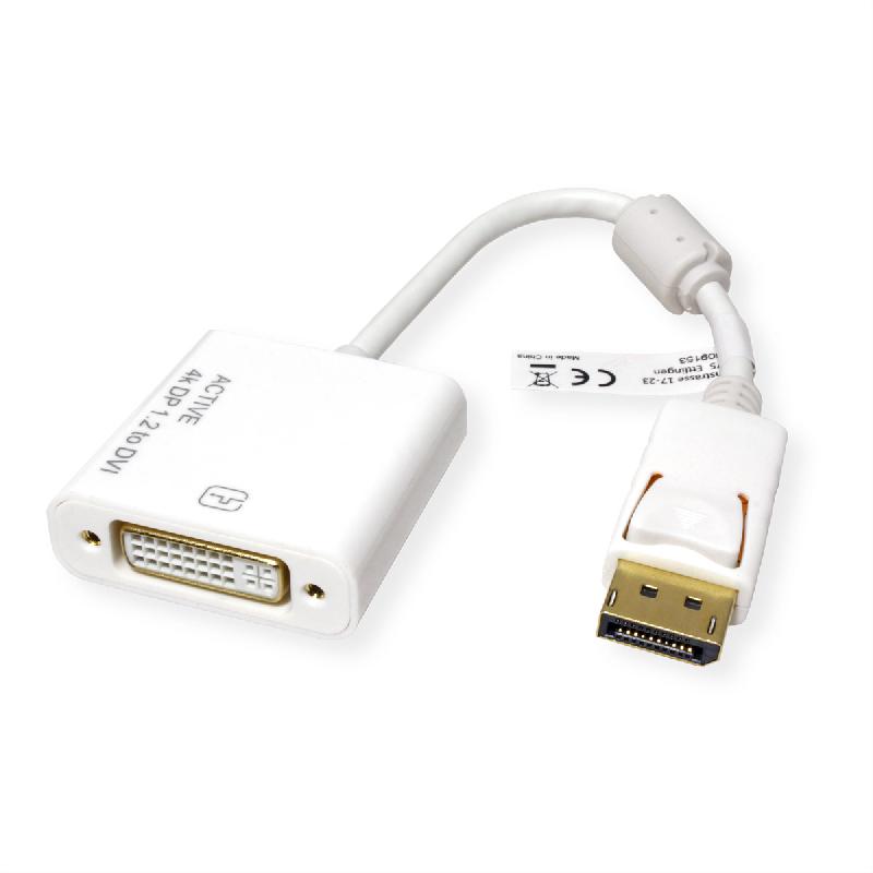 Roline 4k adaptateur displayport - dvi, dp m-dvi f_1