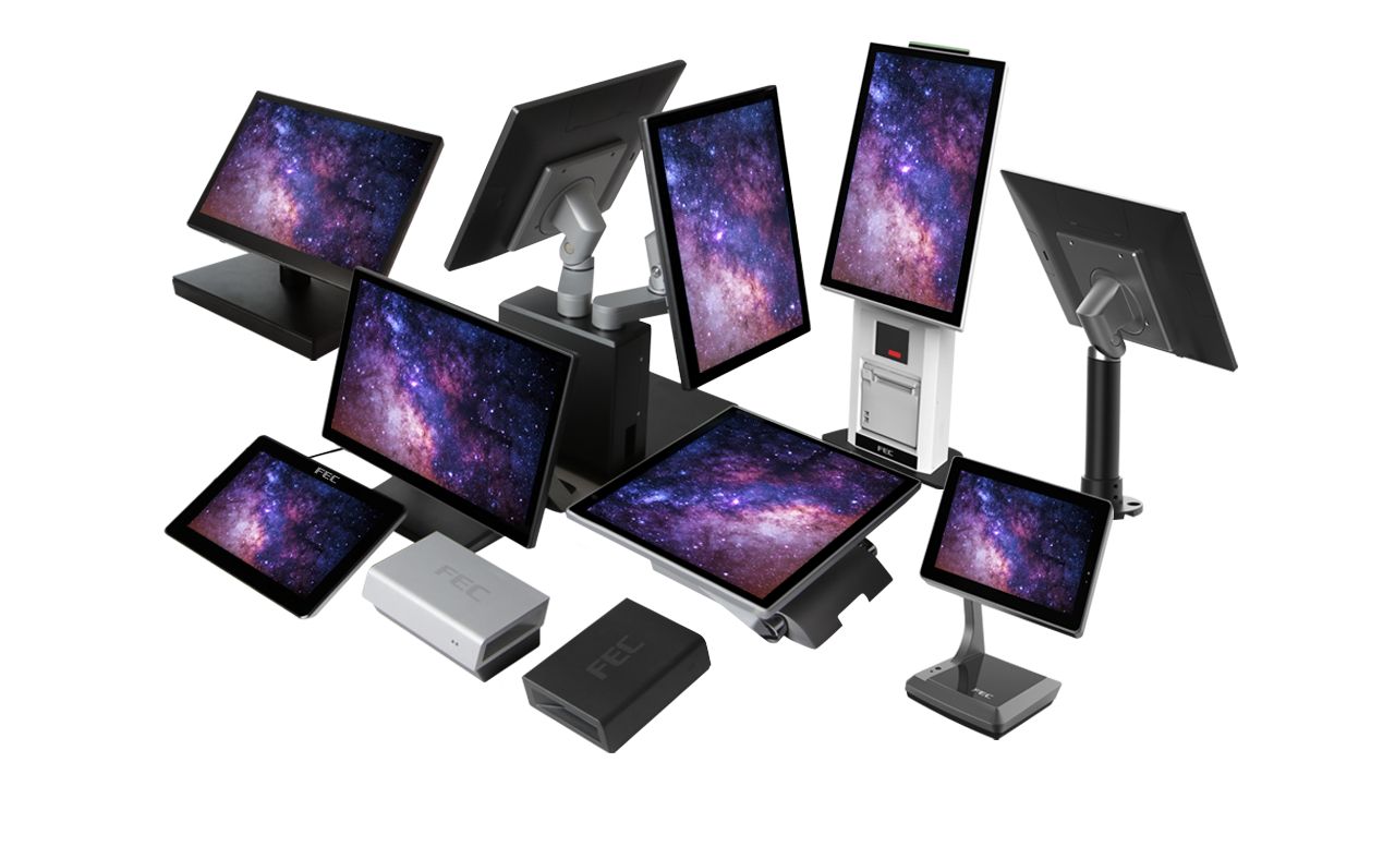 Terminal point de vente élégant et robuste X series