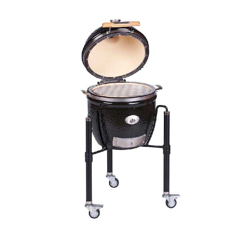 Barbecue Kamado Monolith Junior Pro 2.0 avec chariot | Planet Outdoor_1