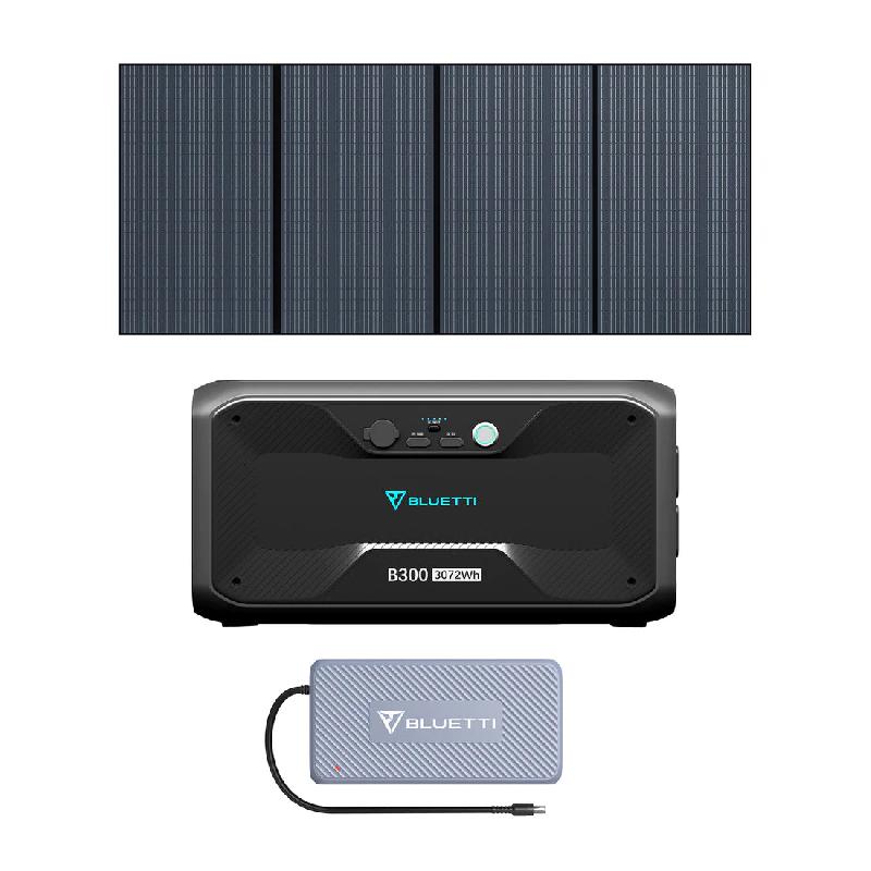 BLUETTI B300 + PV350 Kit de batterie d'extension_1