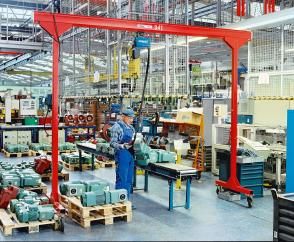 D-IVP Portique de levage - Demag Cranes & Components SAS - 250 à 3200 kg - Équipement mobile pour ateliers_1