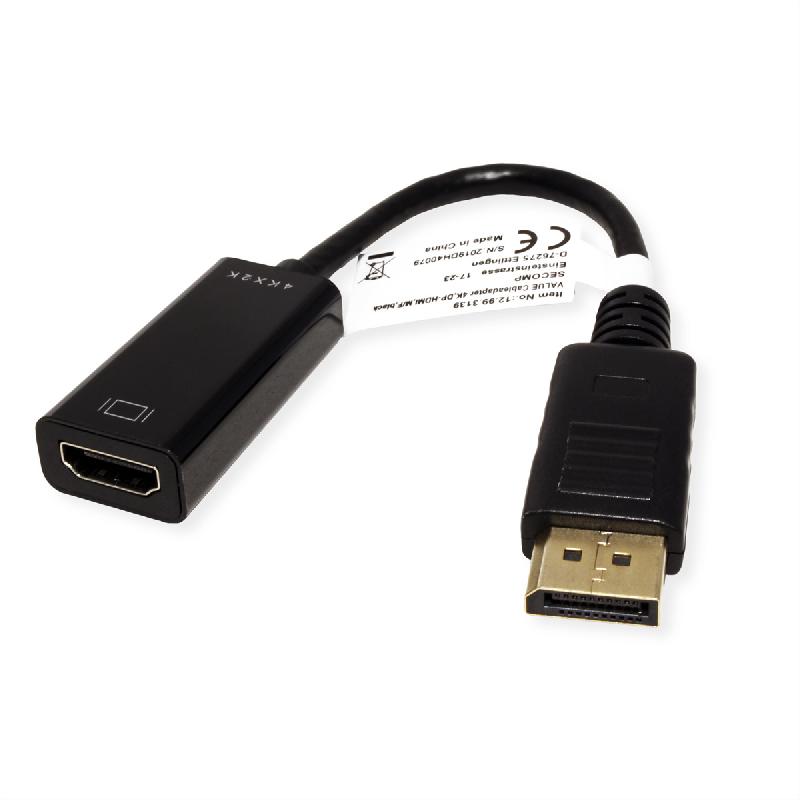Value adaptateur displayport - hdmi, v1.2, dp m-hdmi f_1