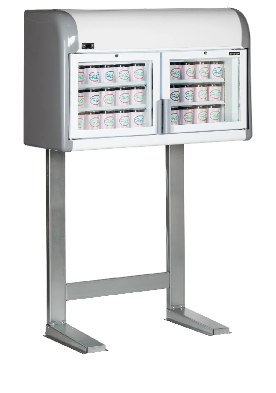 Congélateur armoire de supermarché MTF Mini blanc TEFCOLD_1