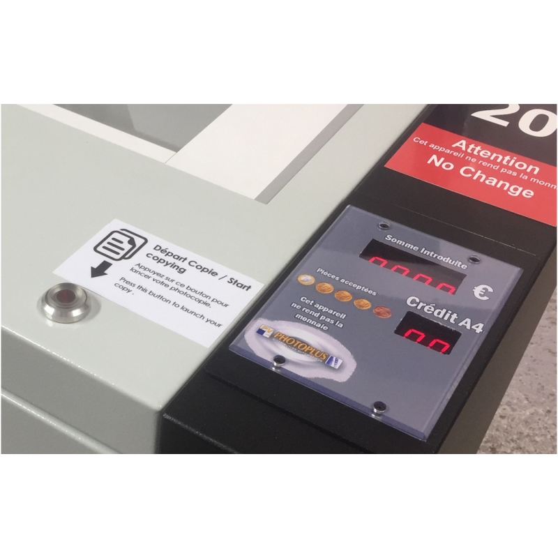 Photocopieur à monnayeur: copie minute MP 301 : A4 Noir et Blanc_1