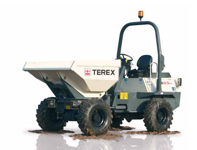 Dumper 1 t - Terex - Motobasculeur compact pour chantiers exigus_0