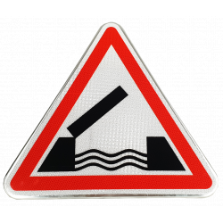 Panneau de danger A6 - Pont mobile - WP Signalisation_1
