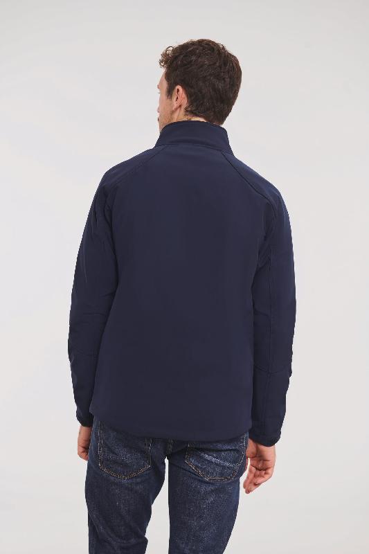 Veste homme Softshell Bionic-Finish - 3 couches, coupe-vent et respirante - Réf: RU410M_1