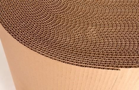 Carton ondulé simple face - Multi-usages, résistant et recyclable - Réf. 550100_1