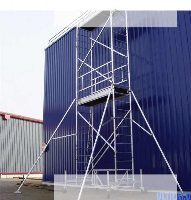 Échafaudage robuste de fabrication française avec montage rapide