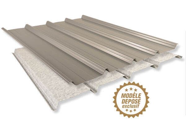 Lot tôle bac acier toiture   régulateur de condensation_1