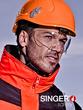 Lunette de rechange en polycarbonate incolore pour casques ALPIN - Versions aérée et non aérée_1