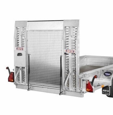 Remorque porte-engins Saris Magnum Explorer 300 - 3T, 3.06m, 2 essieux, châssis robuste et multifonctionnel_1