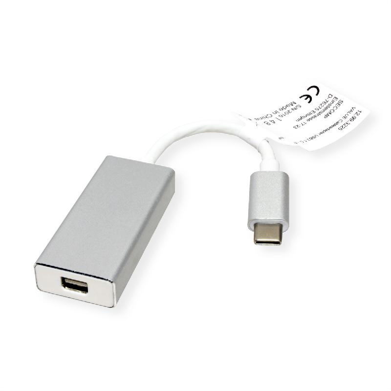 VALUE Adaptateur Type C Mini DisplayPort, v1.2, M/F_1