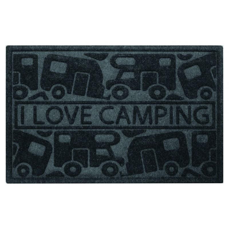 12111055 - Tapis d'accueil Kera Camp 40x60 cm beige - Modèle I Love Camping_1