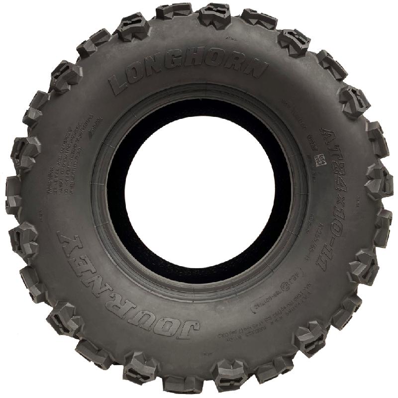 24x10.00-11  24x8.00-11 ATV Quad Tyres 6ply P3128 E-Mark Road Legal (Set of 4)_1