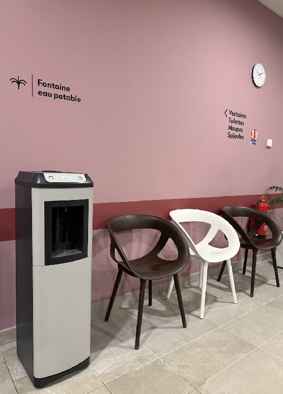 Fontaine sur pieds - KALIX W100 - Eau Froide, Tempérée, Chaude, Pétillante_1