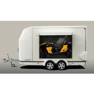 Van bardot avec plancher antidérapant et ouverture arrière polyvalente