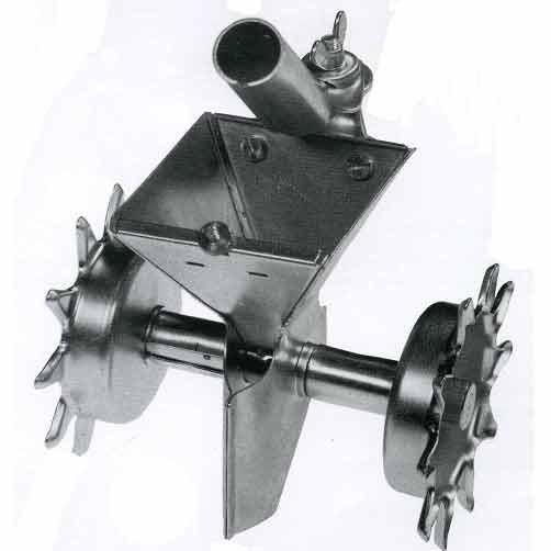 Semoir manuel galvanisé - 1 rang_1