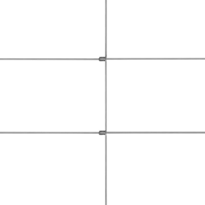 Vidaxl clôture de jardin acier galvanisé 50x0,8 m argenté 149495_1