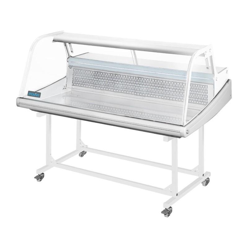 Vitrine réfrigérée de comptoir à poisson Série G 255L | Polar - GE961_1