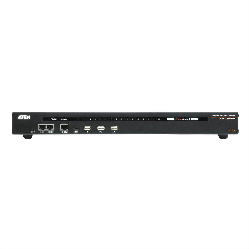 ATEN SN0116CO Serveur console série à 16 ports avec double alimentation/réseau local_1