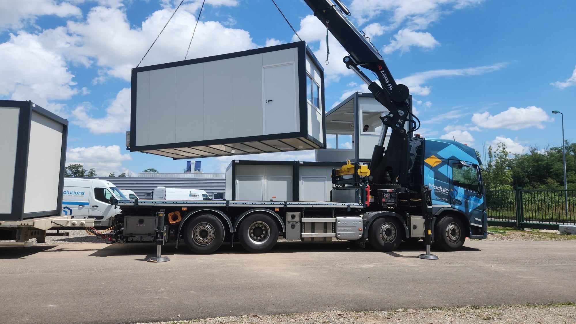 Bungalow de chantier  juxtaposable et  superposable - disponible en vente et en location - MODULO SOLUTIONS_1